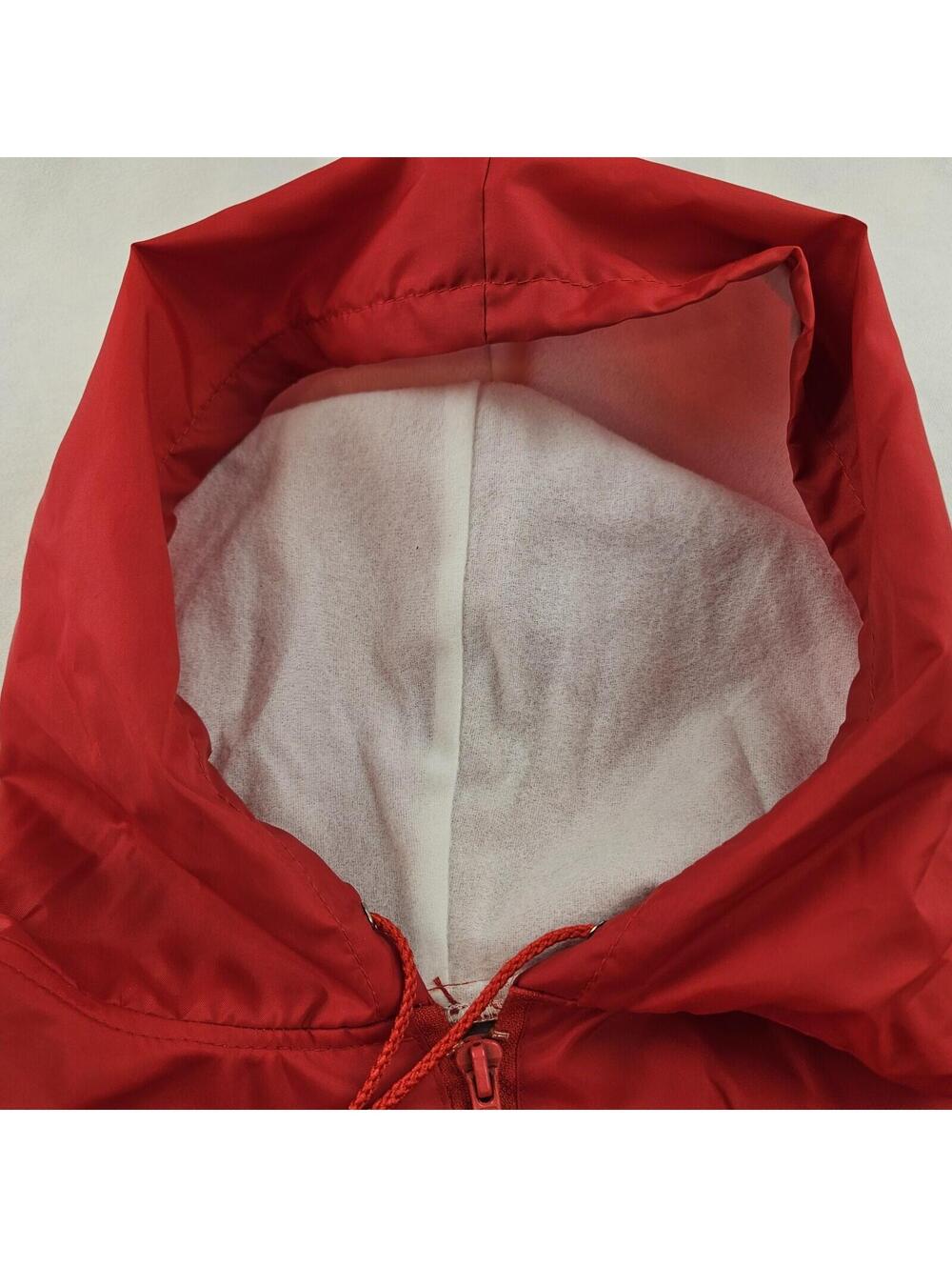 Notre Dame Irish Tennis Windbreaker Hooded Satin Jacket Men XL USA Vintage 70's - Picture 12 of 15